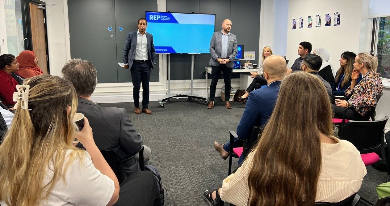 REP launches A picture of the REP team at the launch event in Newcastle